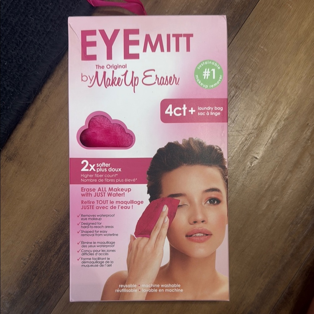 MakeUp Eraser Mitt - Vibrant Pink